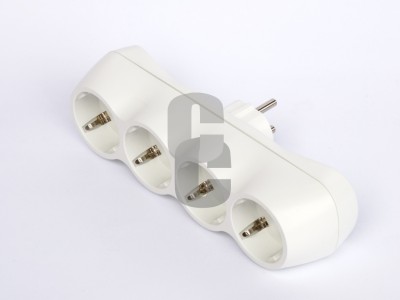 Нови предложения Разклонител 4-ка прав -Мелоплам-